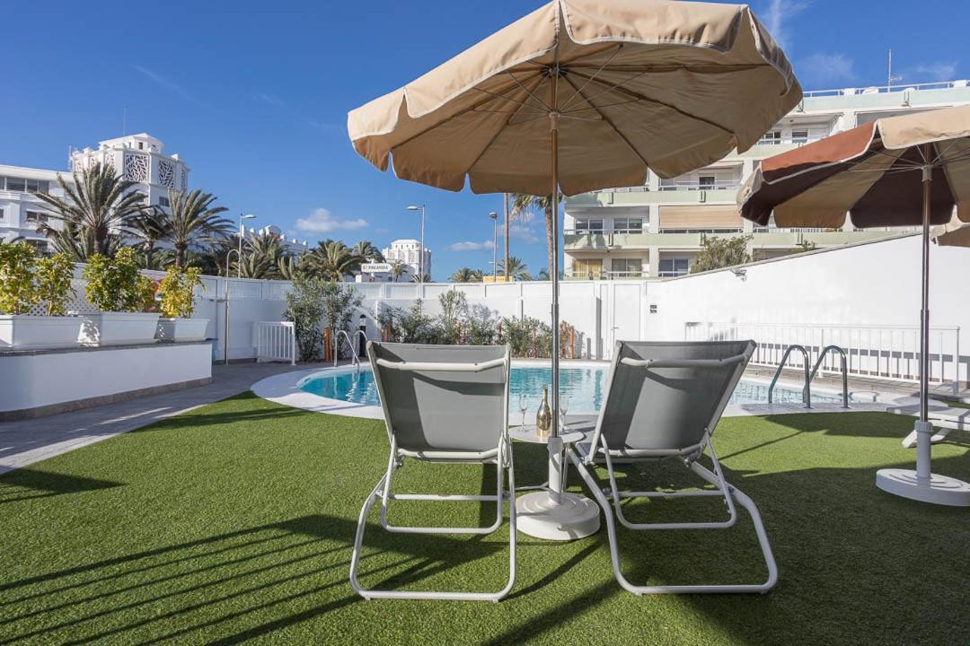 Lightbooking Alemania Piscina Privada Playa Del Ingles エクステリア 写真